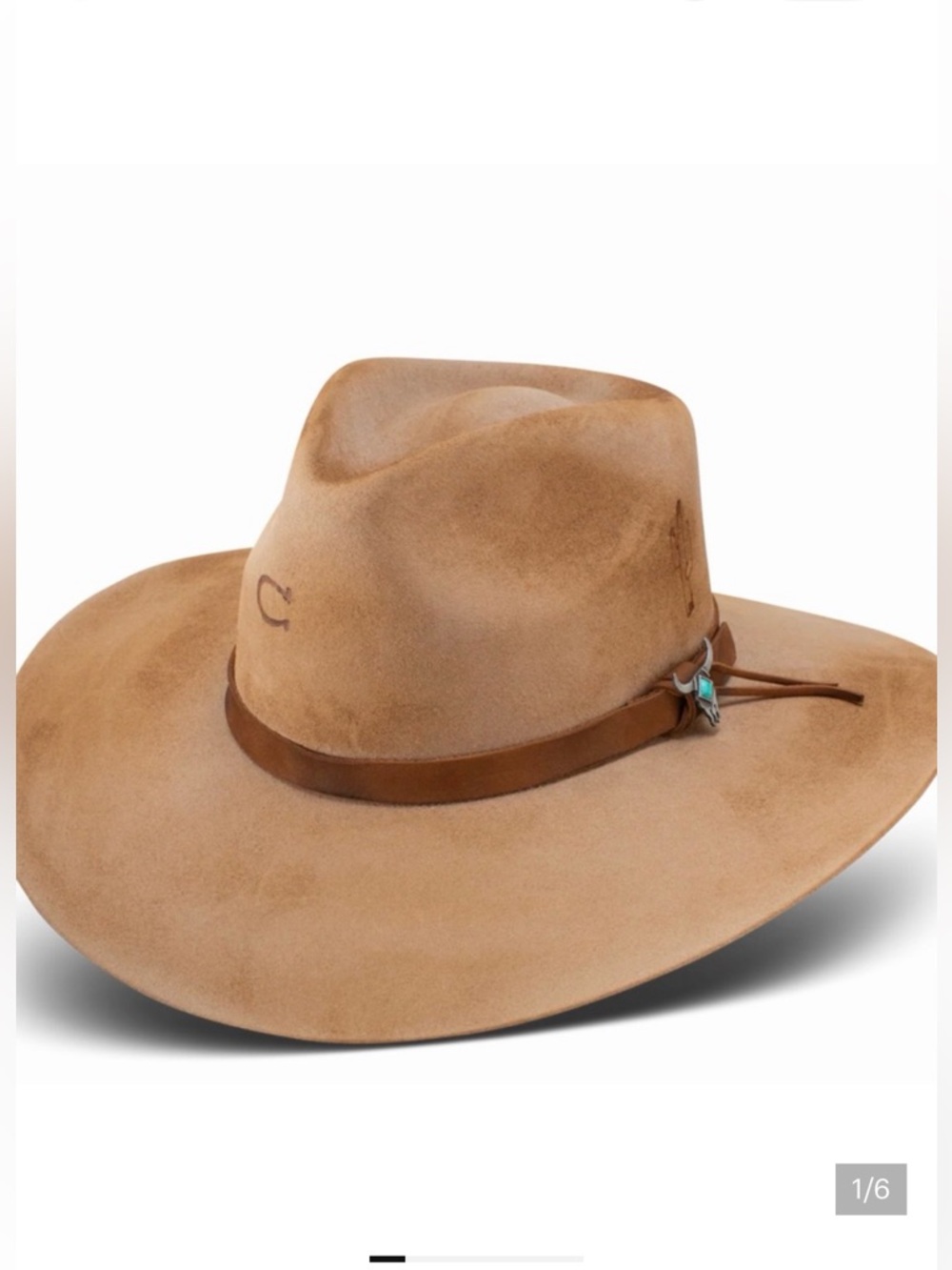 Charlie 1 Horse Women's Sand Felt Ranch Hat